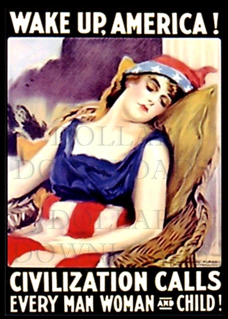 Ww1 Patriotic Posters