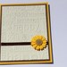 Sunflower Birthday Card