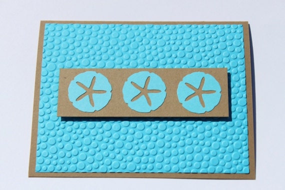 Blank Beach Cards- Sand dollar, Starfish