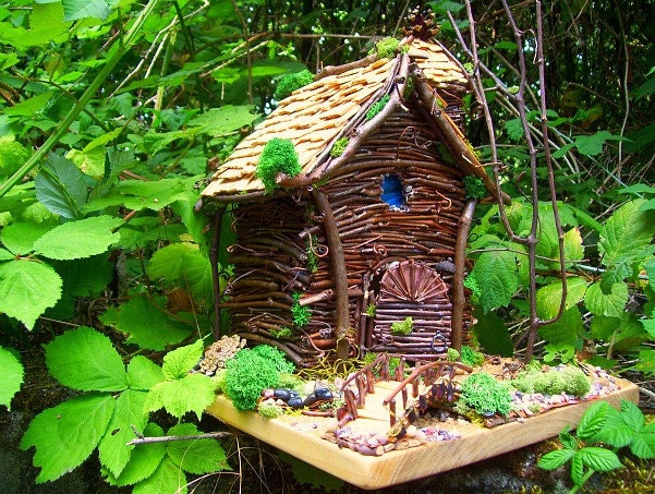 RESERVED Magical Faerie Goddessmother House