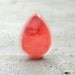 Sweet Pinky Druzy Agate Stone Cabochon.( 17 x 24 mm)