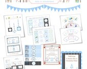 DIY PRINTABLE birthday decoration for Alice in Wonderland with lots of decoration for a whimiscal party theme Il_170x135