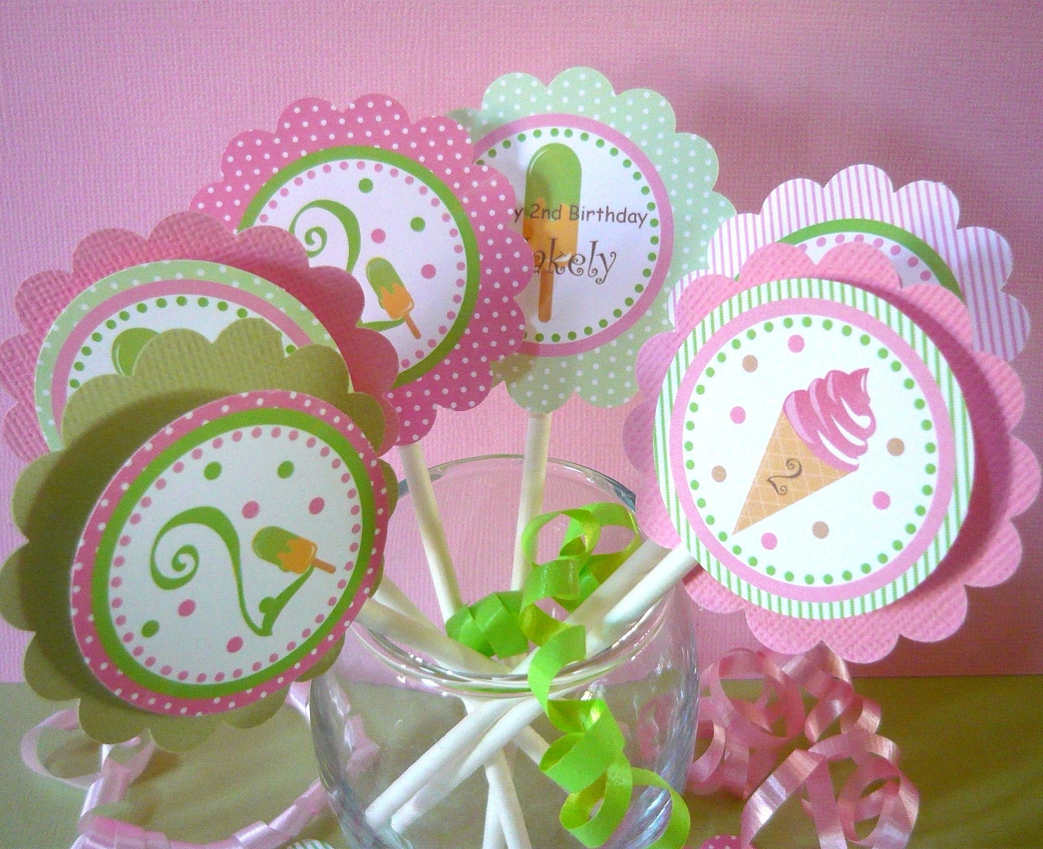 DIY Printable Ice Cream Party Circles Il_170x135