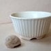 VINTAGE WHITE PLANTER // Mid Century Planter // Vintage Ceramic Planter Pot // White // Plant Pottery // Satin Glaze