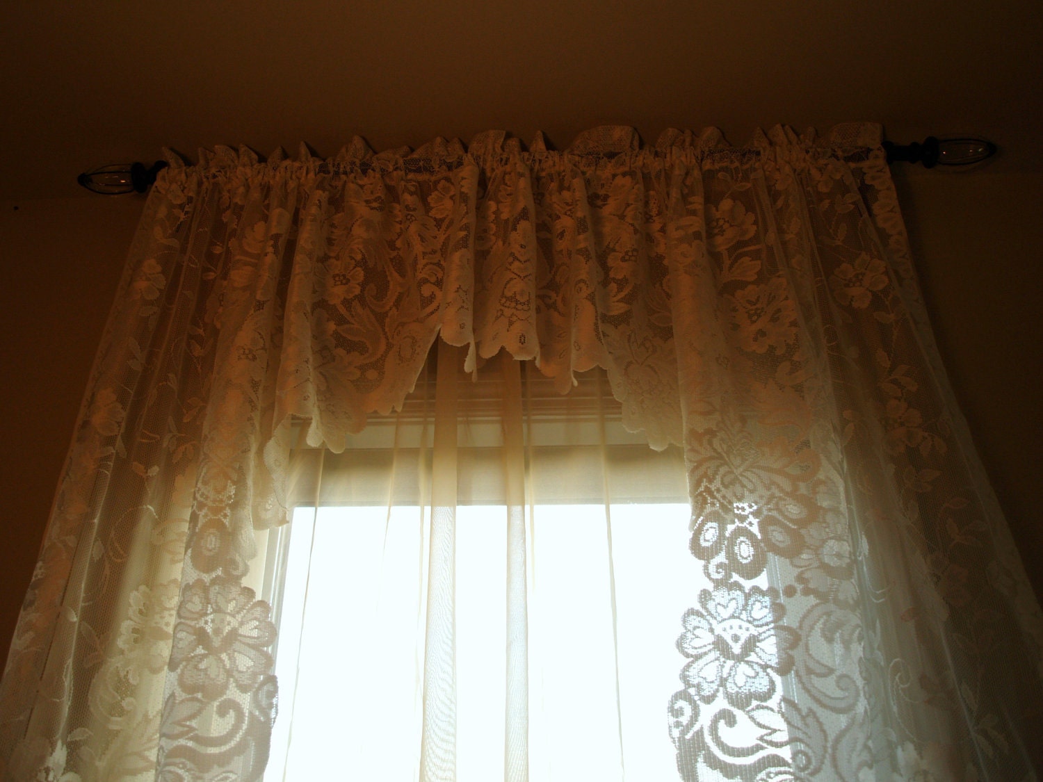 Swag Curtains For Kitchen Irish Lace Curtains