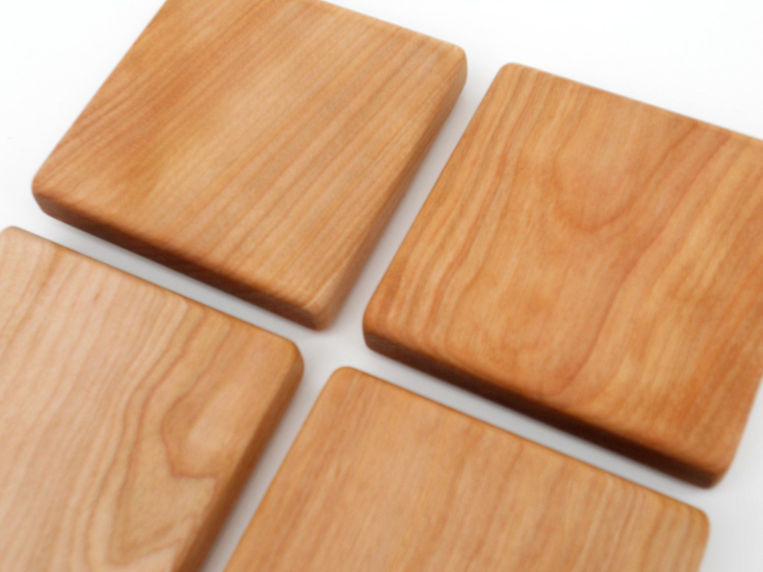 Red Birch Wood Coasters