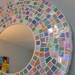 Huge Mosaic Mirror - Pastel Stained Glass
