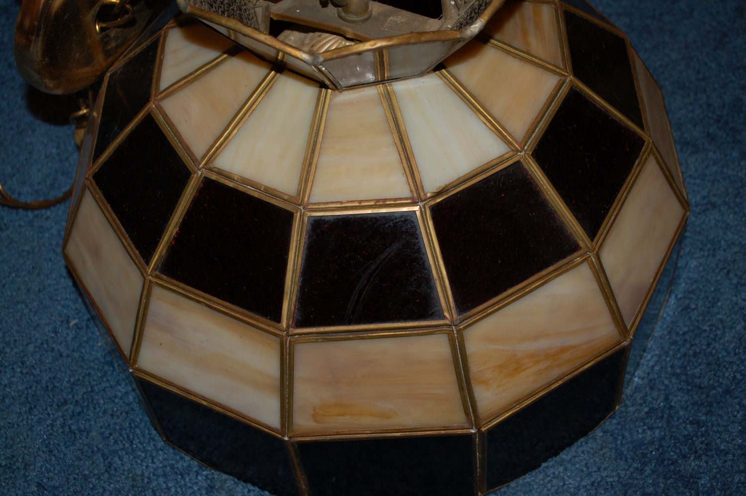 Stained Glass RETRO  Lighting Fixture Lamp