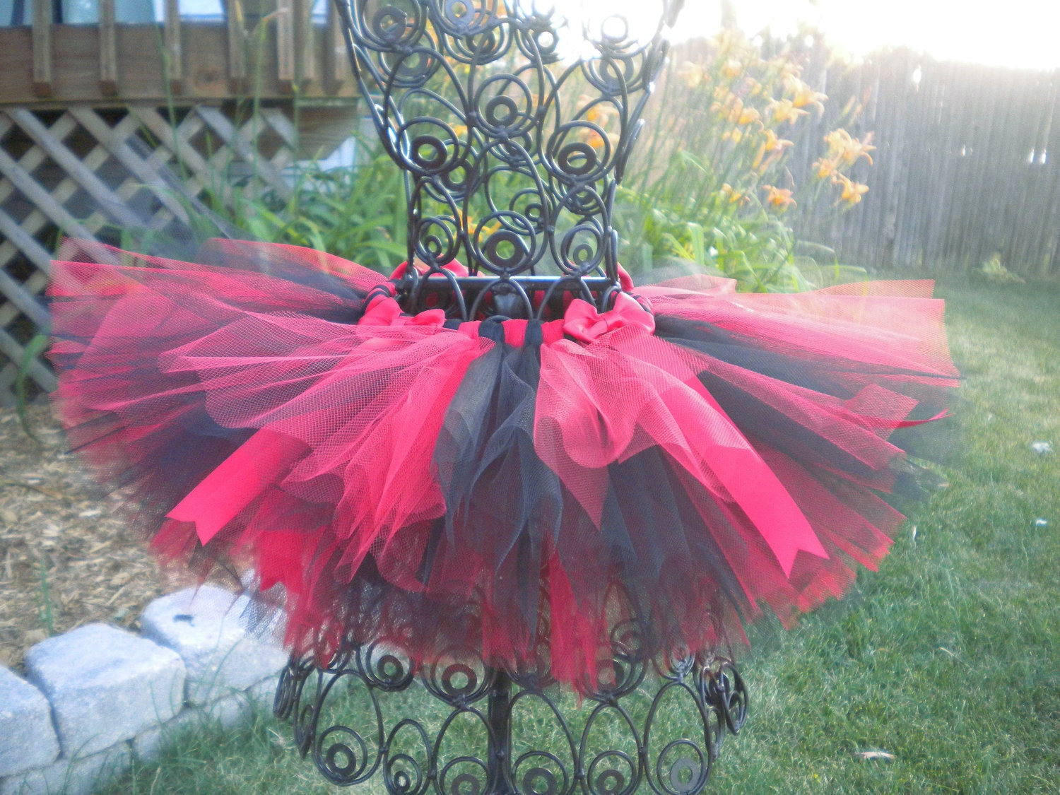 Red and Black Tutu Ladybug