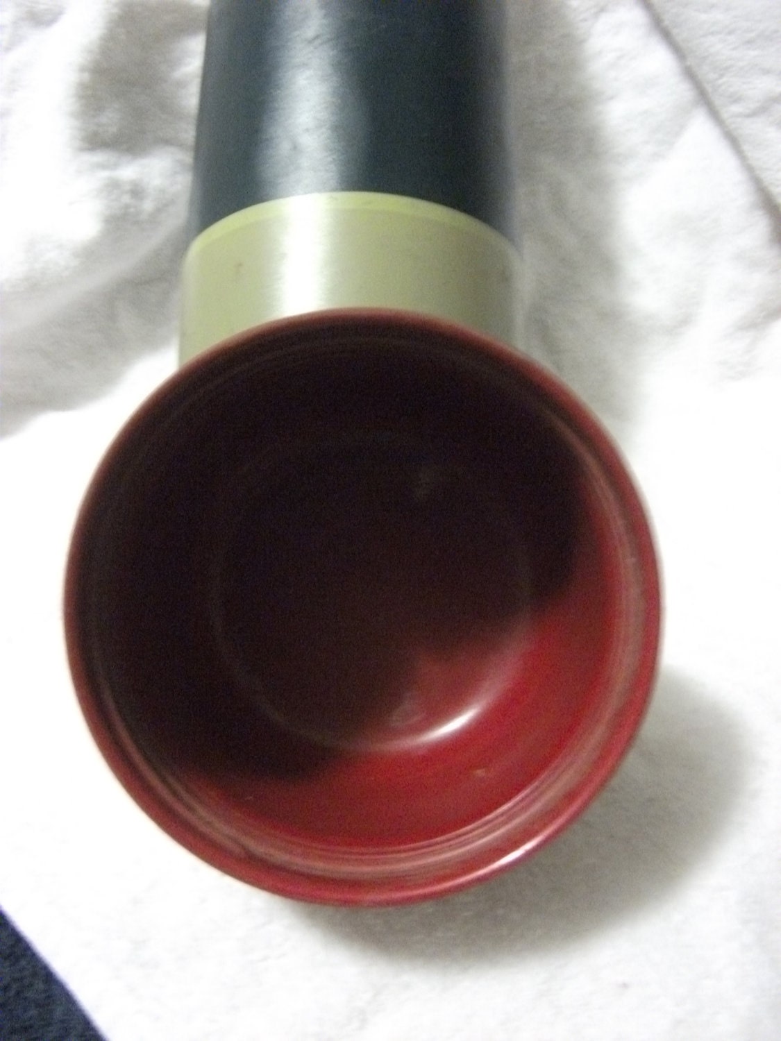 Vintage One Quart Thermos Vacuum Bottle Model No. 36 Original Cork Stopper by Aladdin ONLY 12 USD