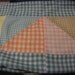 Vintage Cotton Table Runner Home Made Patchwork Quilt style 72 inches long Only 3 USD