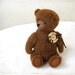 PATTERN to create Teddy Bear chocolate Muffin 8 inch