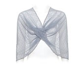 Light grey stars shawl (4 options top )