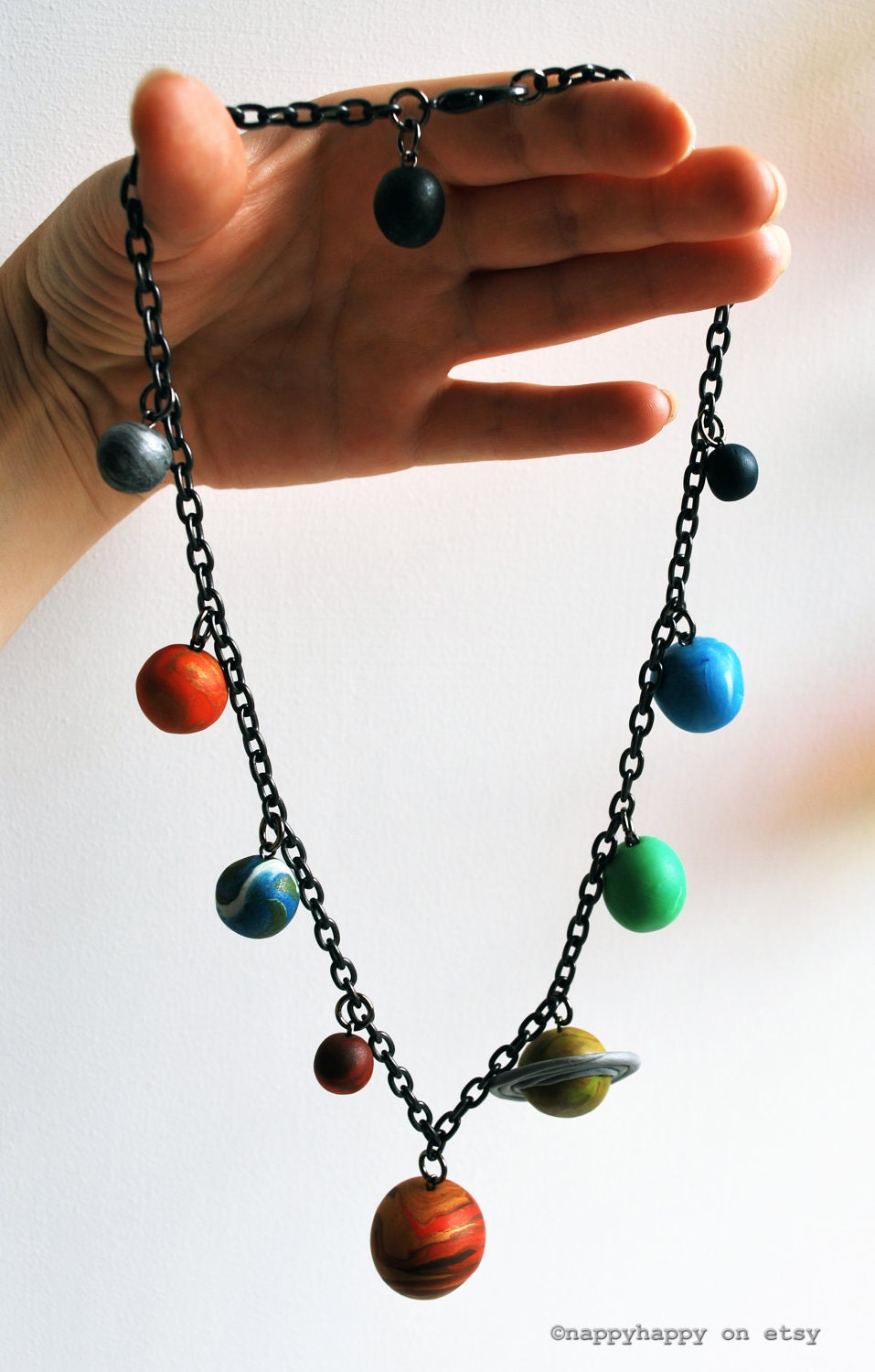 Solar System Necklace