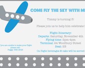 Airplane Invitation PDF file Il_170x135