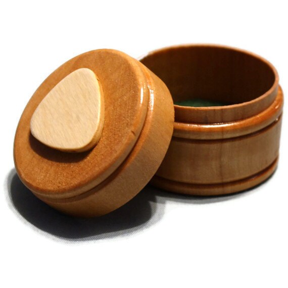 Handcrafted Guitar Pick Storage Box / Container by MGDHandcrafted