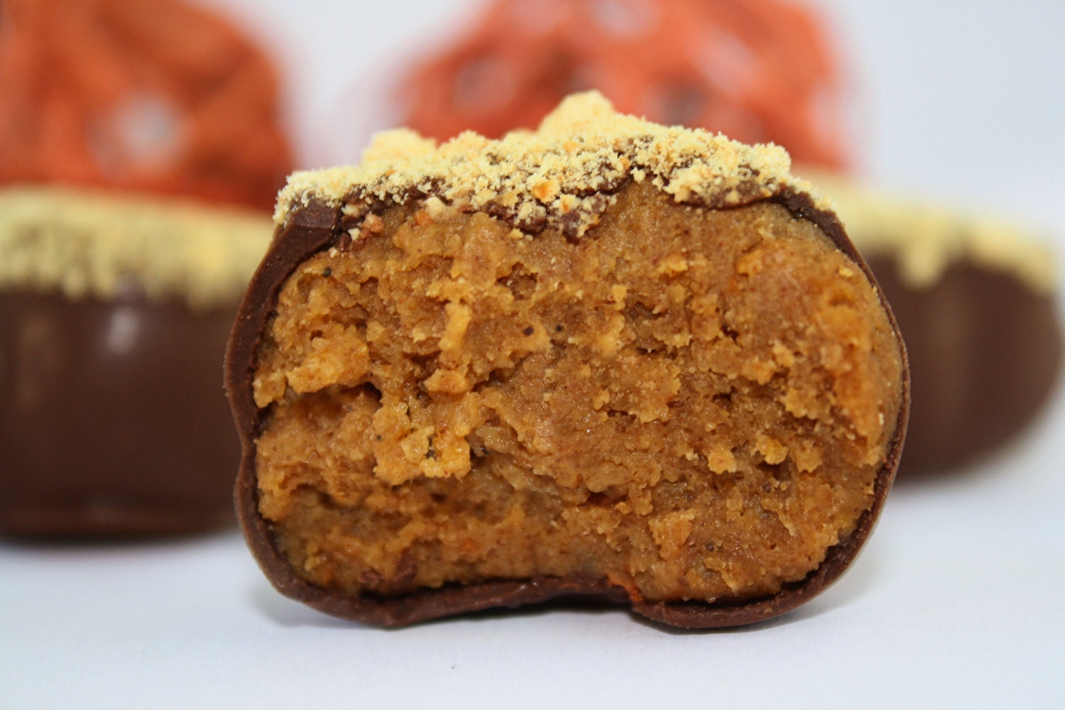 Dreamy Pumpkin Pie Truffles - Free Shipping -