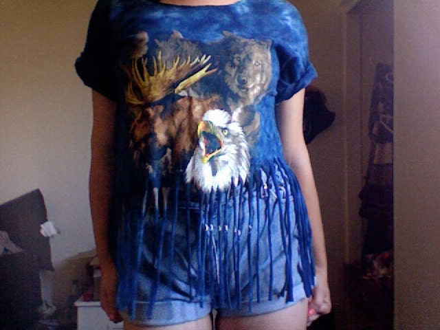 One with Nature Fringed Free Spirit Top