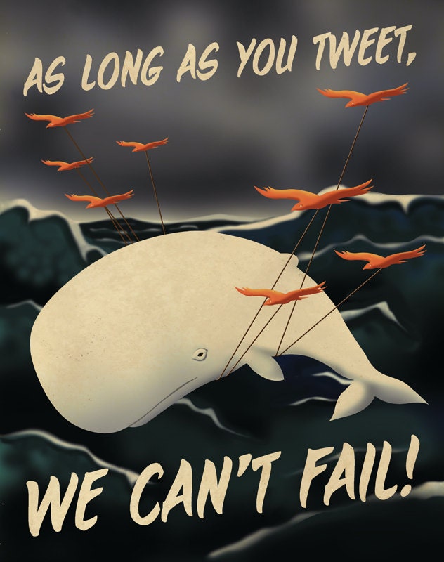 Twitter Propaganda Poster version 2