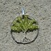Peridot Tree of Life Pendant & Chain