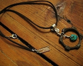 pendant & necklace "The cog of life" From the Rusted Soul line each piece one of a kind by Artist Jennifer Phillips