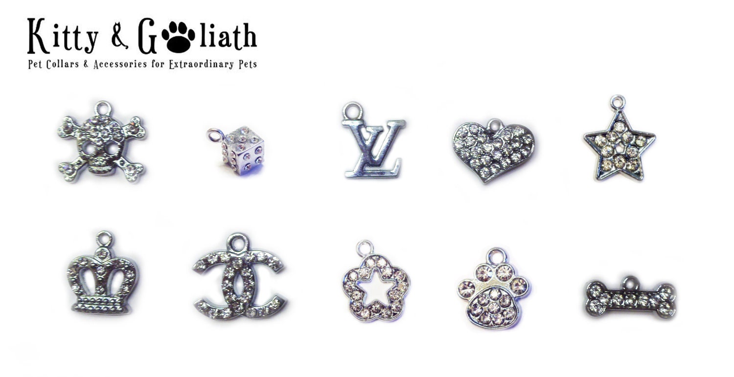 Dog Collar Blue Tattoo Designer -- Free Charm