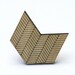 Chevron Wood Ring: Arrow or Chevron Geometric Design Made to Order in Any Size (0017)