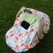 Dino Infant Car Seat Cover...Car Seat Canopy...Car Seat Tent