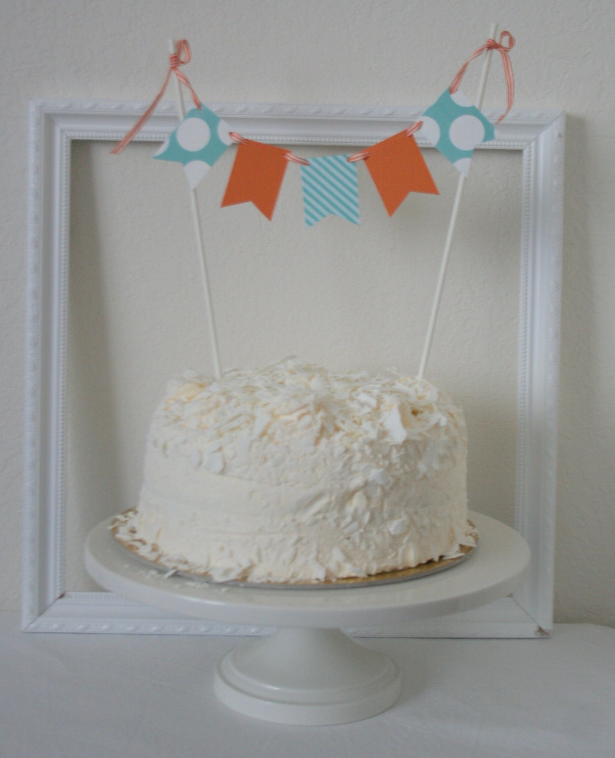 Polka Dot Cake Banner Topper Garland Il_170x135