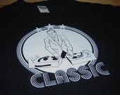 Dee Jay T shirt men women youth funny dj tshirt retro 60s 70s 80s music shirt spin lb records vinyl turntable tshirt screenprint gift