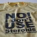 I dont use steroids funny mens workout t-shirt for the gym weight lifting running body building shirt screenprint gift husband boyfriend son