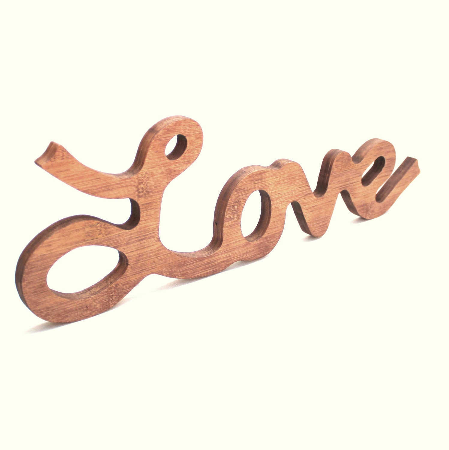 BAMBOO LOVE Sign / OOAK