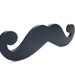 BIG MUSTACHE HANGING / Black