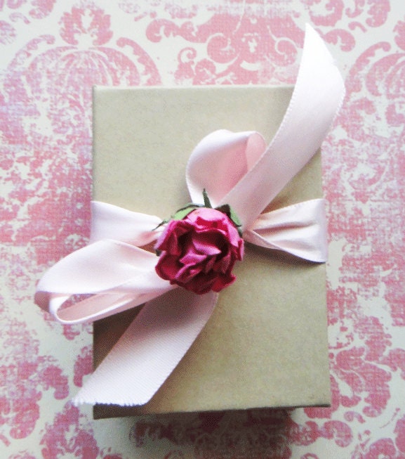 Pink Salmon Paper Flower Bobby Pins. Woodland. Whimsical. Wedding. Bridesmaids. Hair Accessories. Bobby Pins (Set of 3)