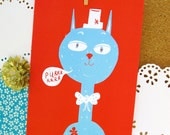 Cat Love Card