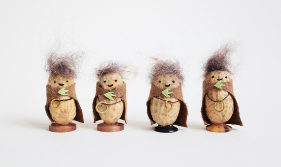 Peanut People - Frodo the Hobbit and the One Ring, Lord of the Rings