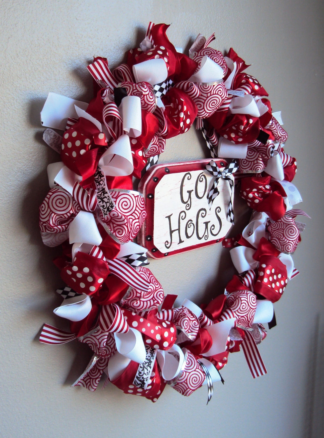 Razorback Ribbon Wreath