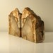 Vintage Modern Geode Bookends
