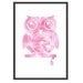 Owl Print / Owl Poster / Watercolor Owl - 13x19 Art Print