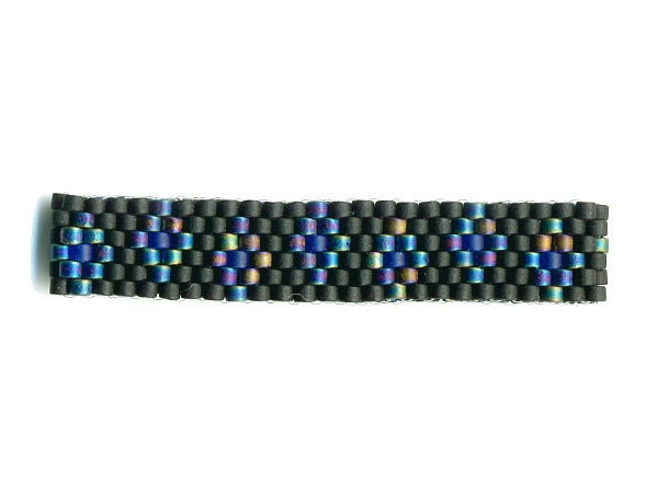 Woven Glass Bead Ring 27mm/o 23mm/i (l)