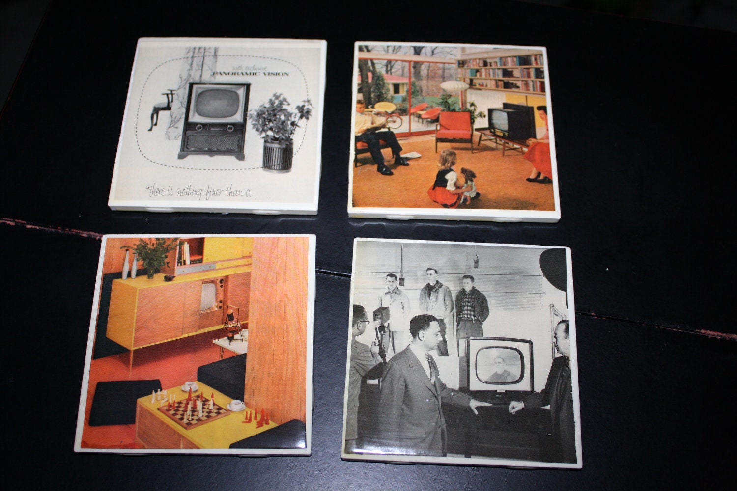 Tile Coasters - Vintage TV Collection, SALE