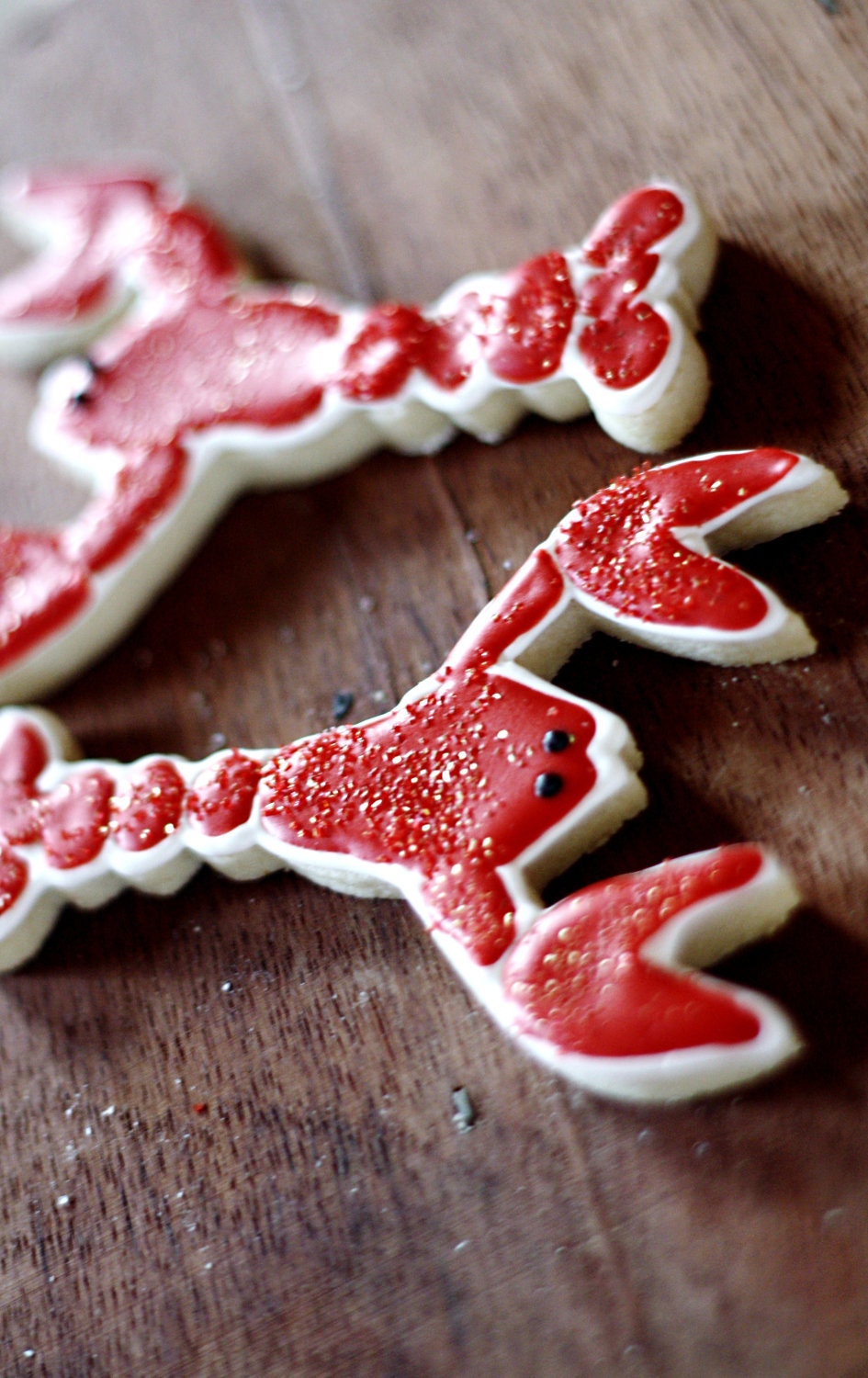 Lobster Decorated Sugar Cookies