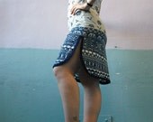 Vtg 60s Touche Bernardo Sleeveless Dress