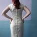 Vtg 40s 50s Wiggle Dress / Hourglass Bombshell / Mad Men / Jackie O