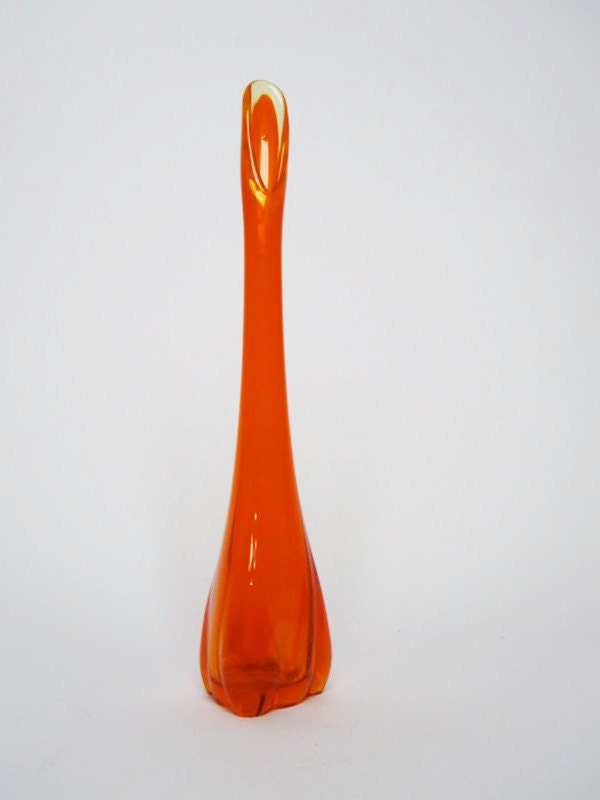 Small Hand Blown Glass Vase