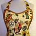 Apron ZEN Tattoo Inked, Year of the Dragon, Oriental Asian Geisha Tiger, Special Unique Kitchen Gift
