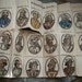 Antique French book leather history book dated 1826 w portraits of kings of France, RARE find, collectible, paper ephemera