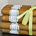 48 Wedding Cigar Bands - Custom Printed Labels - Leafy Crest