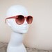 Vintage 80's Sunglasses Peach Smoothie