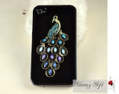 Vintage style Peacock Iphone 4 Case Cover, iPhone 4s Case, iPhone 4 Hard Case, iPhone Case-ON SALE